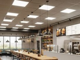 Moderne og velstruktureret burgerrestaurant med fokus på effektiv drift